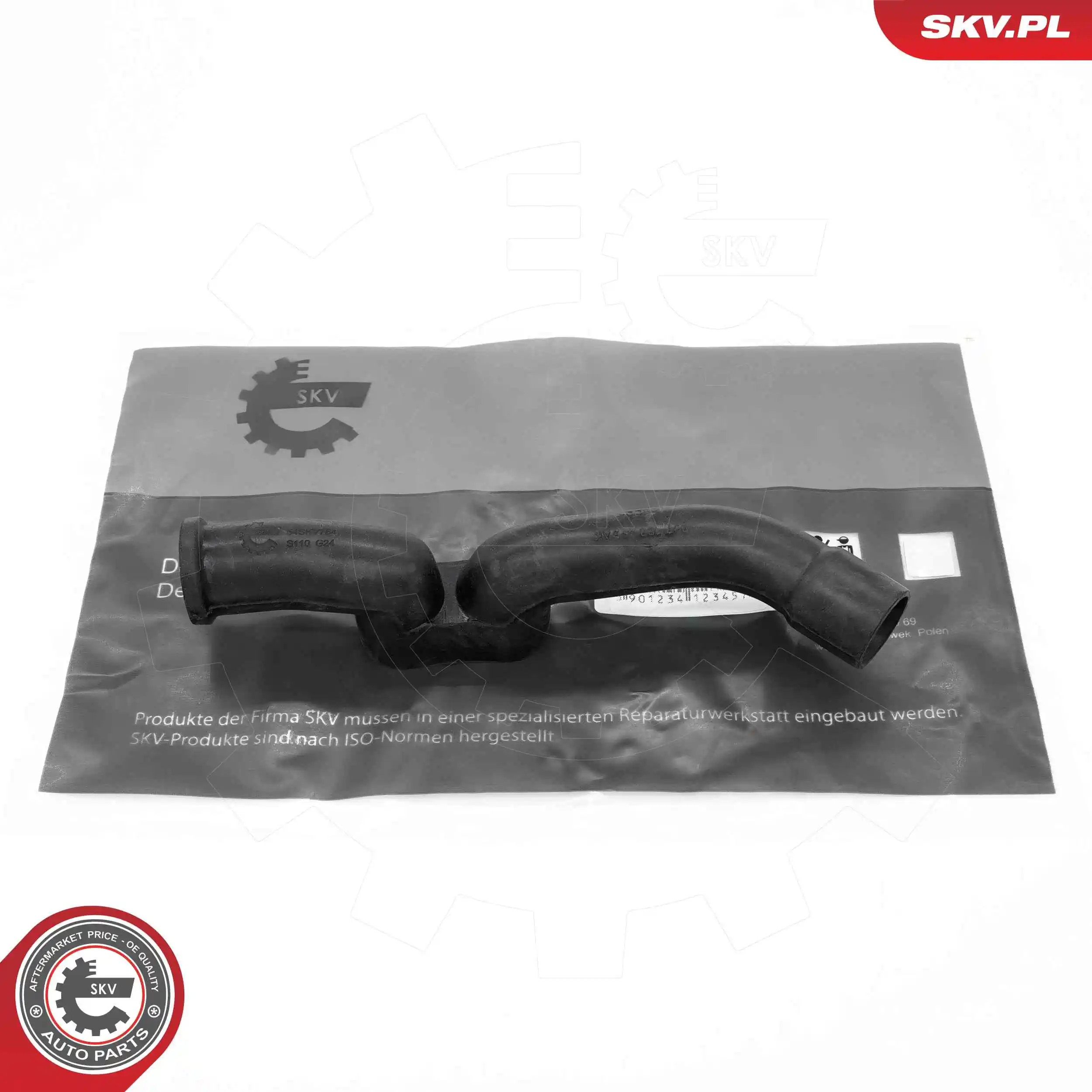 Hose, crankcase ventilation